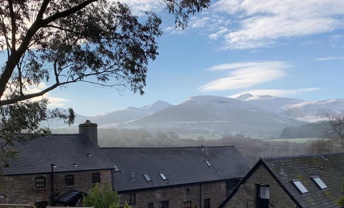 Snowy Beacons at Hilltops Brecon Holiday Cottages - Pictured January 2021
